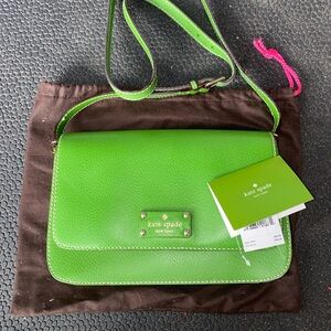Kate Spade “Emerald Wellesley” Crossbody Bag circa 2013